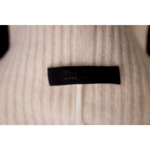 THE ROW New Natural Lonie Top In Wool And Cashmere Sweater M L - Picture 5 of 7